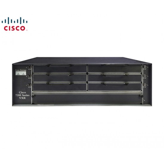 ROUTER CISCO 7206VXR CHASSIS with 2 PSU - 3U