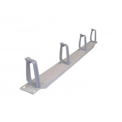 CABLE MANAGER R&M 1U 4 HOOK GRAY PLASTIC