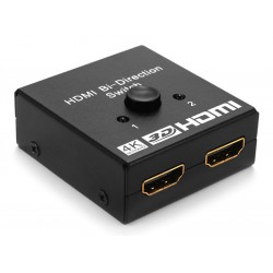 POWERTECH HDMI Bi-Directional switch 2 σε 1, 4K x 2K & 3D, μαύρο