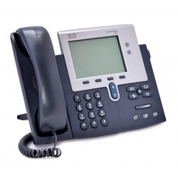 CISCO Unified IP Phone 7941G, PoE, Dark Gray